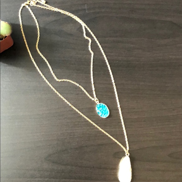 Double Layered Necklace - Picture 8 of 8